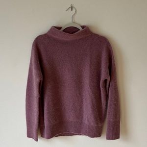Vince Plush Cashmere Funnel Neck Sweater